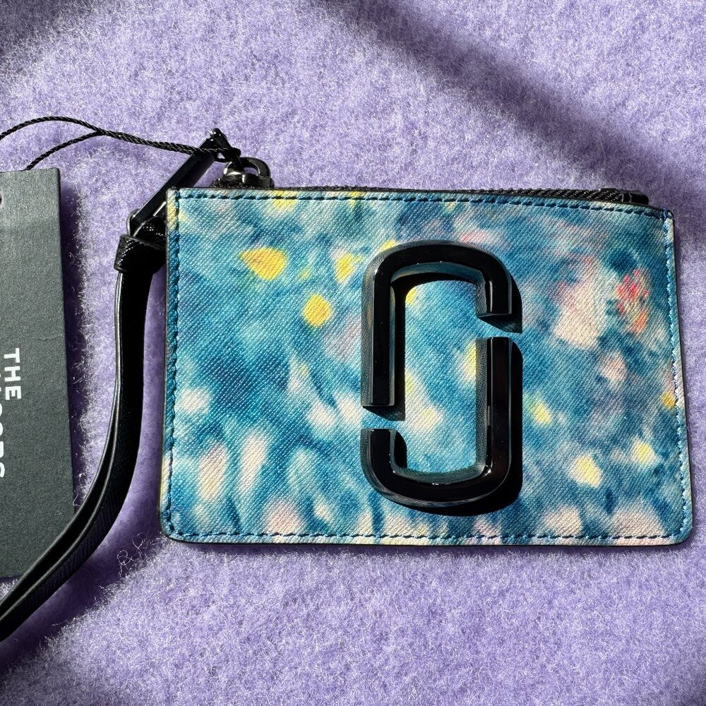 NWT Marc Jacobs leather card/key/ID case/holder